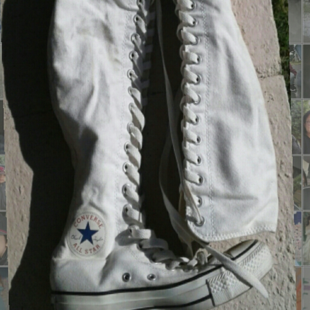 Lace Up knee high Converse